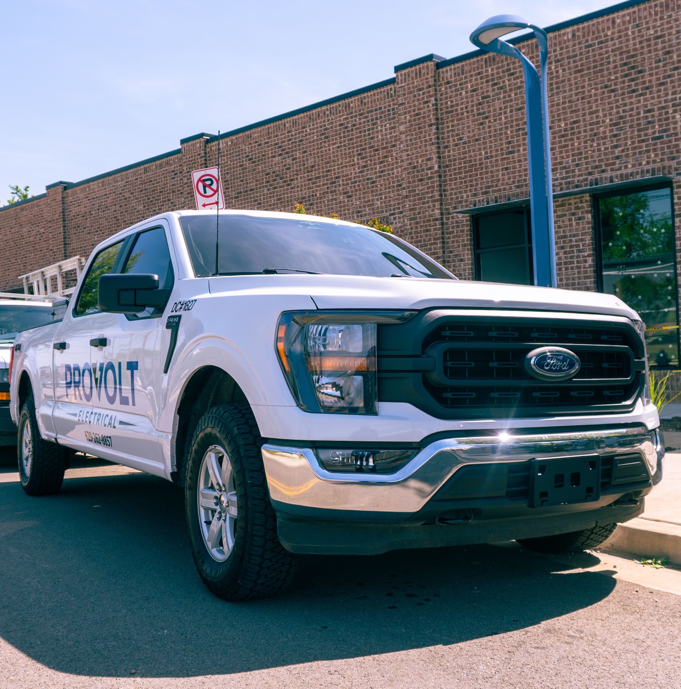 ProVolt service truck on site