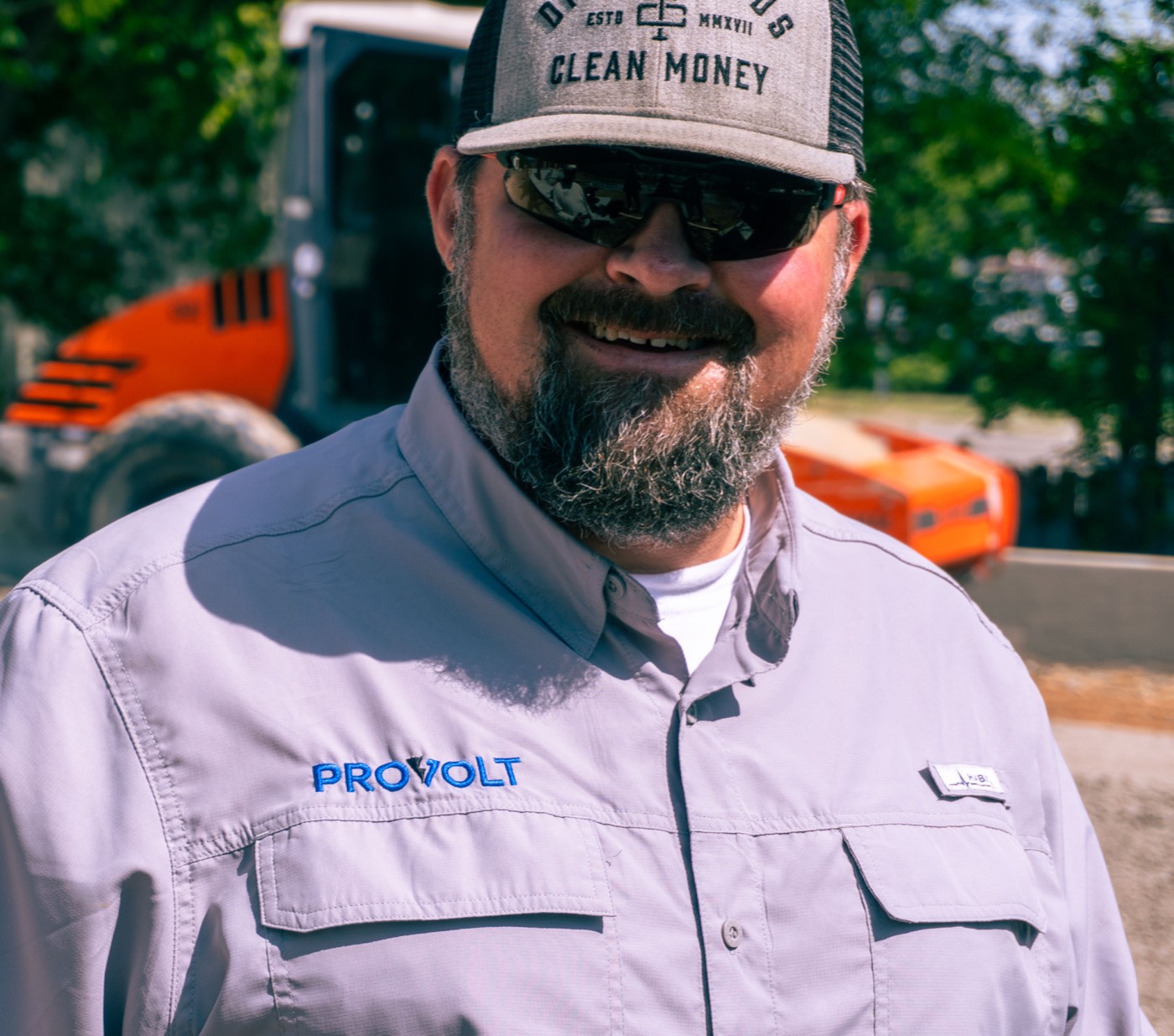 ProVolt crew member portrait on site